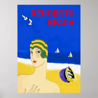 Poster Shore Vintage