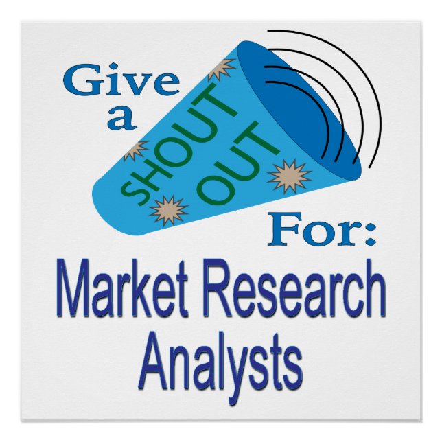 Poster Shout Out pour les analystes de recherche sur les  (Devant)