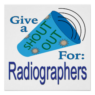 Poster Shout Out pour les radiographes