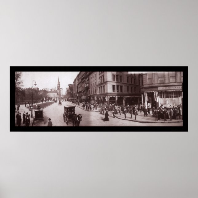 Poster Shreve Store Boston, MA Photo 1903 (Devant)