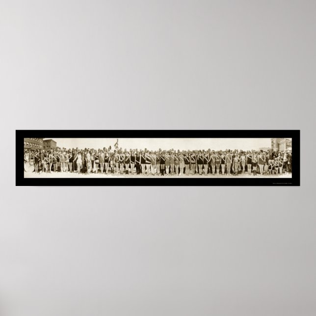 Poster Shriner Beauté Parade Photo 1925 (Devant)