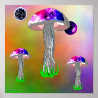 Poster SHROOM SHIRT ZAZ, Shroom avec vue