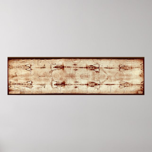 Poster Shroud of Turin Jesus Burial Cloth (Devant)