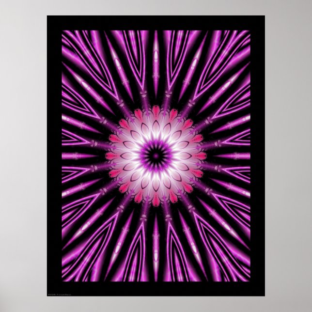 Poster Shy Violet (Devant)