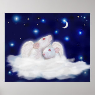 Poster si doux pour les ratés angéliques