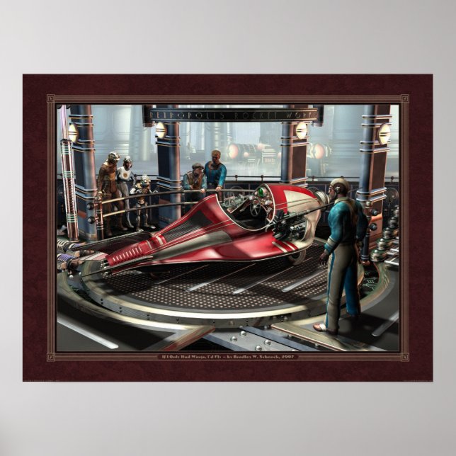 Poster Si je n'avais que des ailes, je volerais (24x18") (Devant)