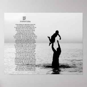 Poster Si poème par Rudyard Kipling