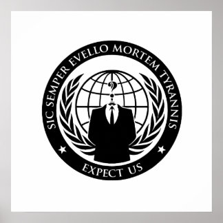 Poster Sic Semper Evello Mortem Tyrannis