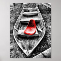 siège rouge