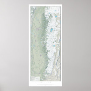 Poster Sierra enneigement 2017