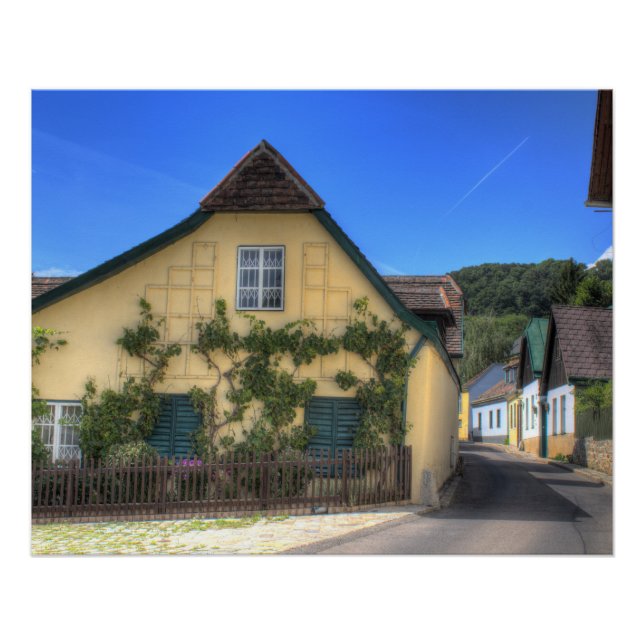 Poster Sievering Vienne Autriche (Devant)