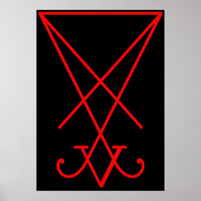 Poster Sigil de Lucifer (Devant)