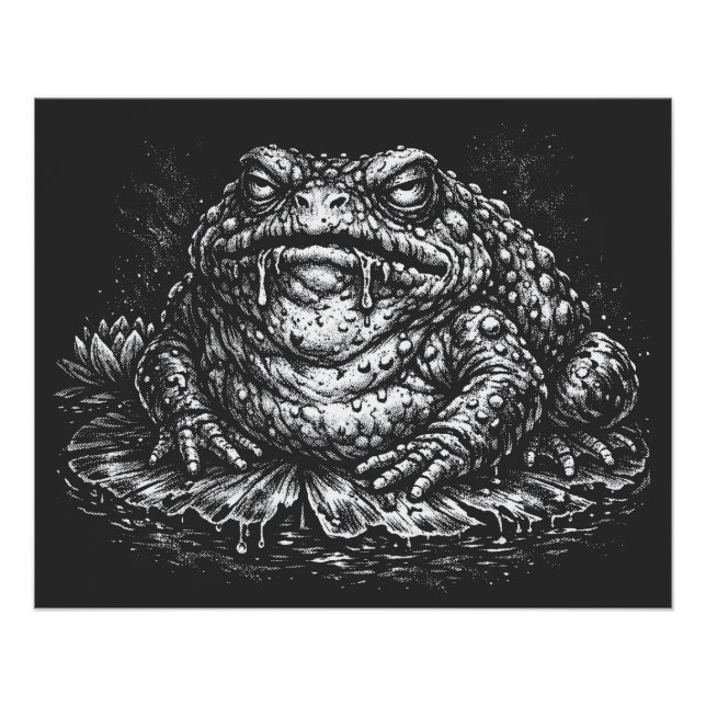 Poster Sigil du Crapaud Hanté par BurnsInHell (Devant)