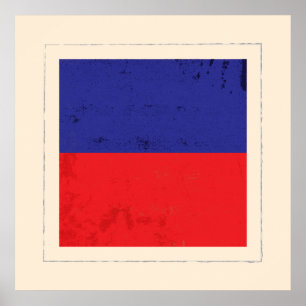 Poster Signal lettre nautique "E"