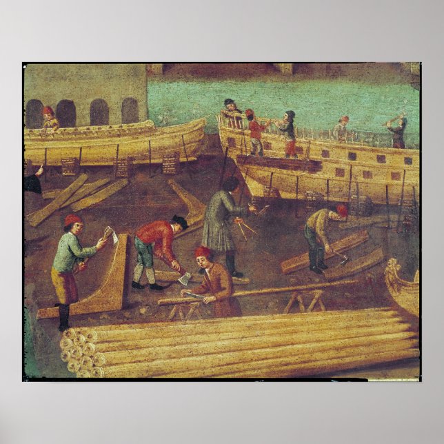 Poster Signe pour la famille Marangoni des constructeurs  (Devant)