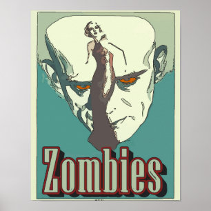 Poster SIGNE Zombies Classique
