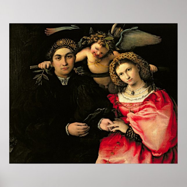 Poster Signor Marsilio Cassotti and his Wife, Faustina (Devant)