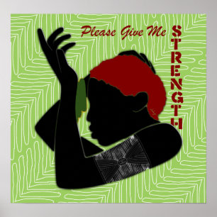 Poster S'Il Vous Plaît, Donnez-Moi Force