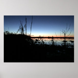 Poster Silence in the Arkansas Duck Blind