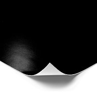 Silhouette de chat noir minimaliste 