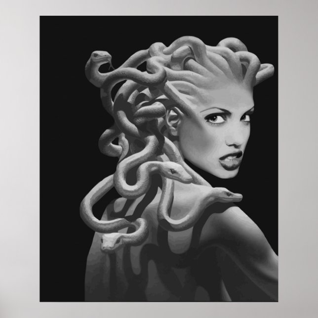 Poster simplifié Medusa (Devant)