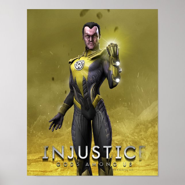 Poster Sinestro (Devant)