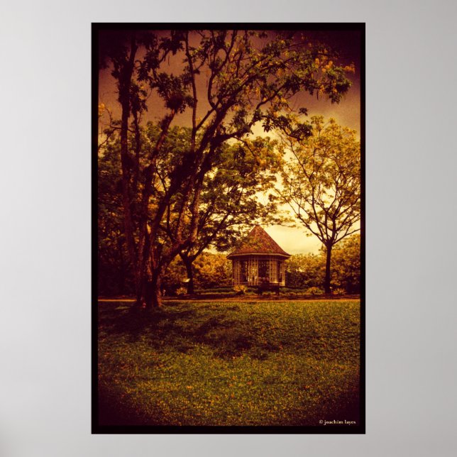 Poster Singapore Botanical Garden (Devant)