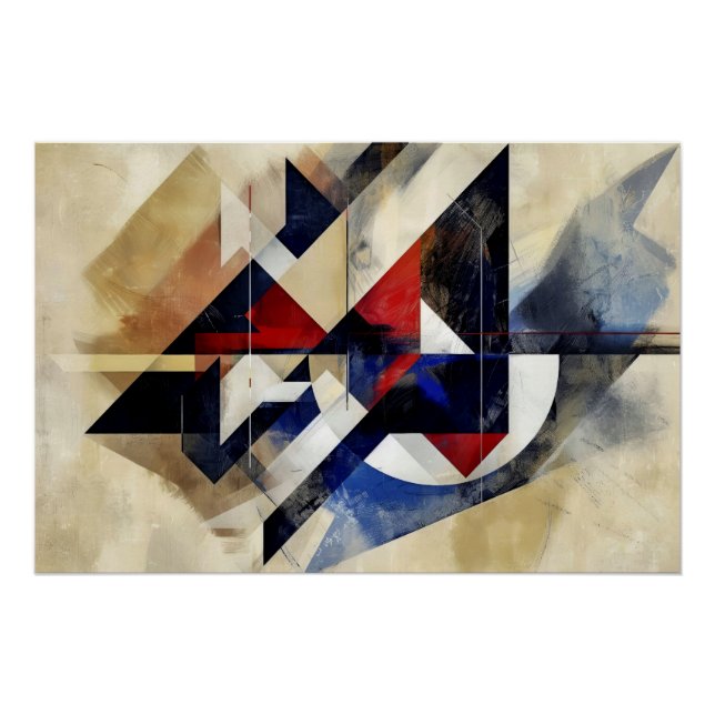 Poster Singular Abstraction (Devant)