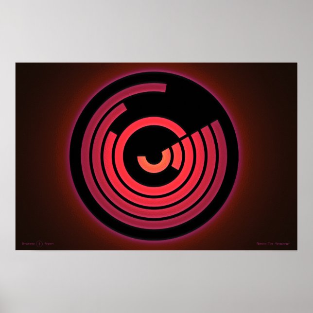 Poster Singularité du temps d'Azimuth (Devant)