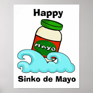 Poster Sinko de Mayo Funny Cinco de Mayo