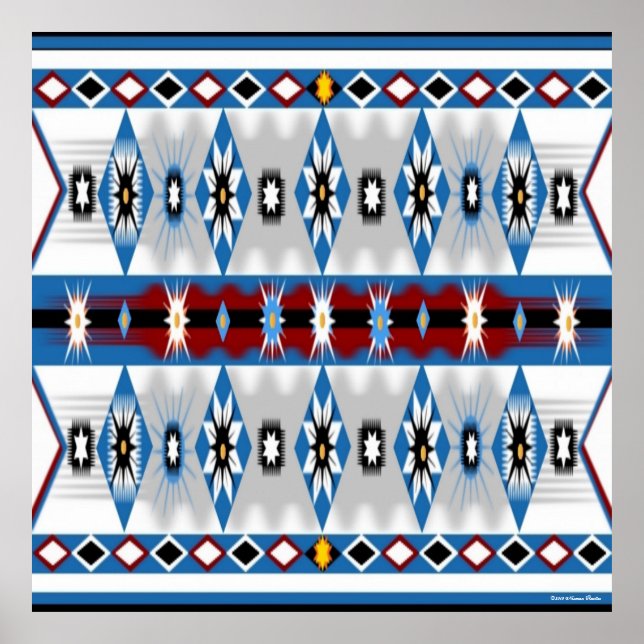 Poster sioux amérindien (Devant)