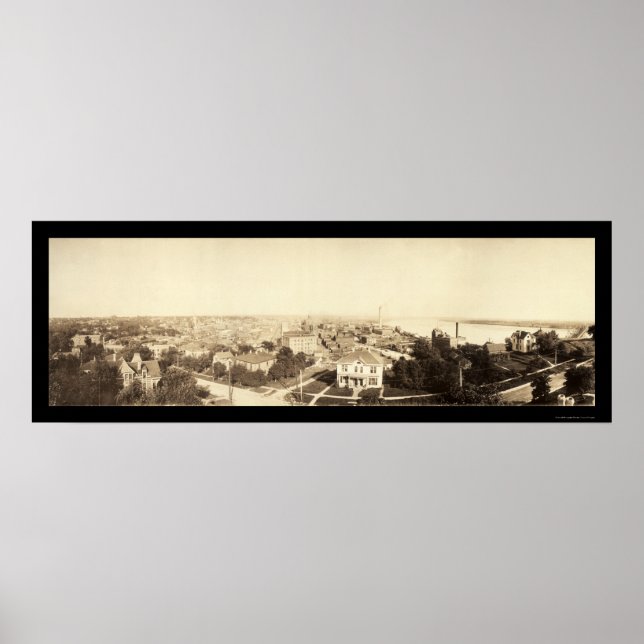 Poster Sioux City IA Photo 1912 (Devant)
