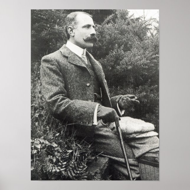 Poster Sir Edward Elgar (Devant)