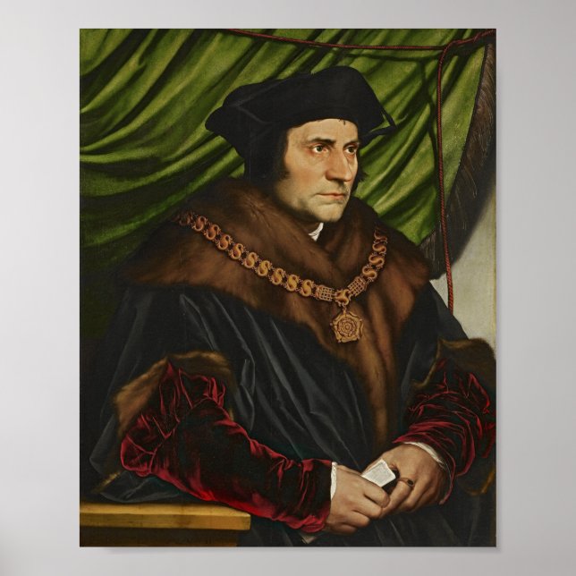 Poster Sir Thomas More Peinture (Devant)