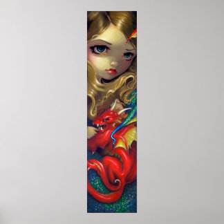 Poster Sirène avec un imaginaire d'IMPRESSION ART Dragon