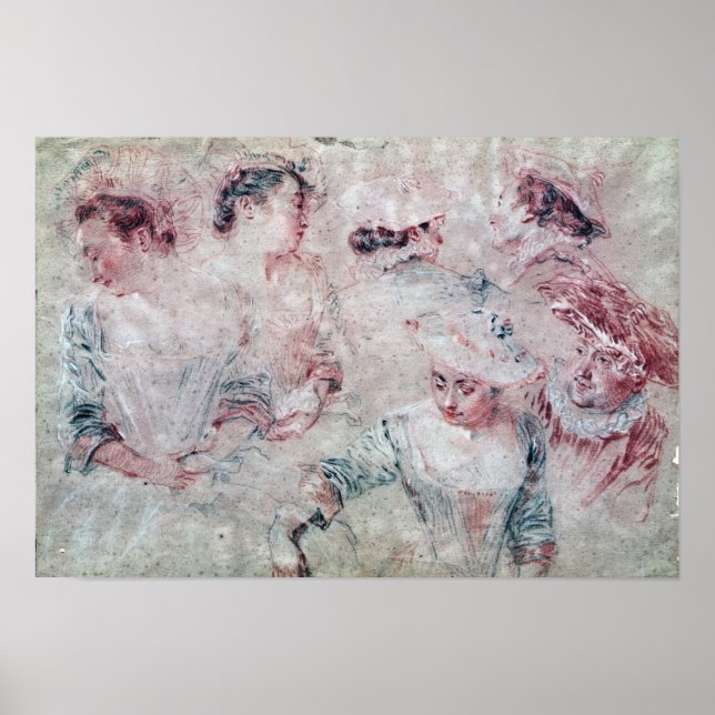 Poster Six études (Devant)