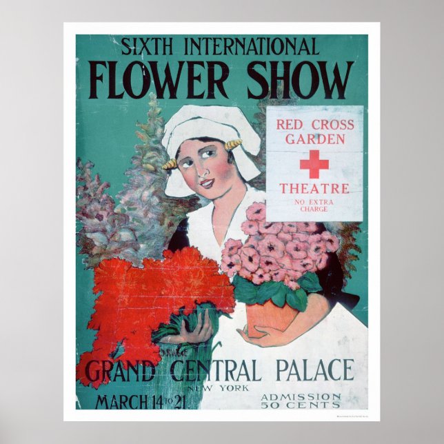 Poster Sixth International Flower Show (US00282) (Devant)