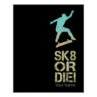 Sk8 Ou Mourez ! Olli Skater Vintage Pour Skate