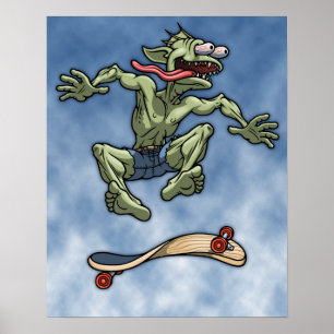 Poster Sk8fish Fred
