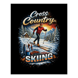 Poster Ski de fond