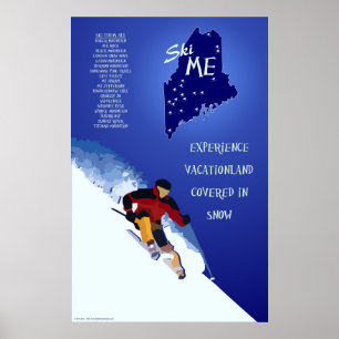 Poster Ski ME