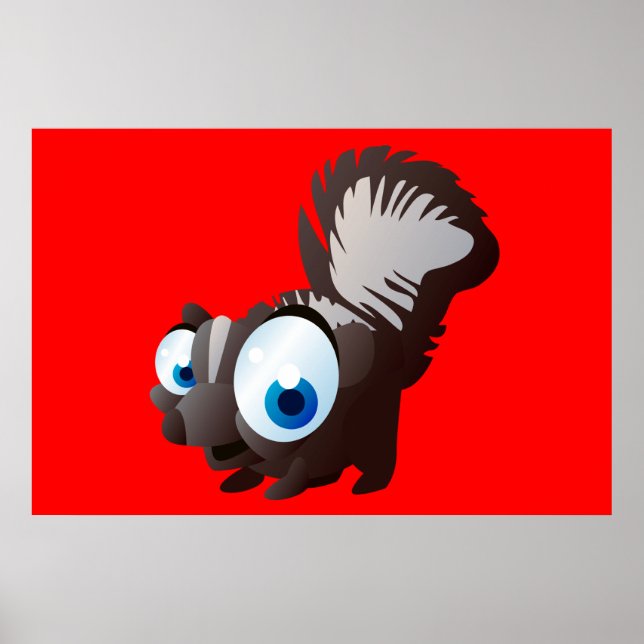 Poster Skippy Le Skunk (Devant)