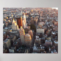 POSTER SKYLINE DE NEW YORK CITY"