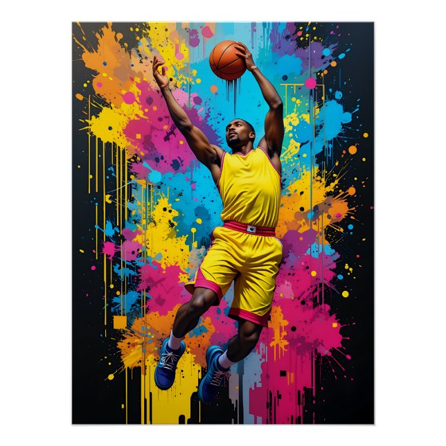 Poster Slam Dunk: Basketball Graffiti (Devant)