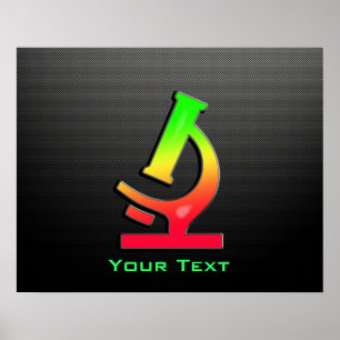 Poster Sleek Microscope