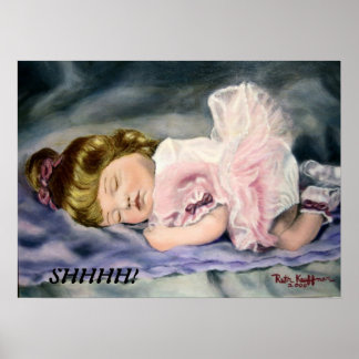 POSTER "SLEEPING BALLERINA"