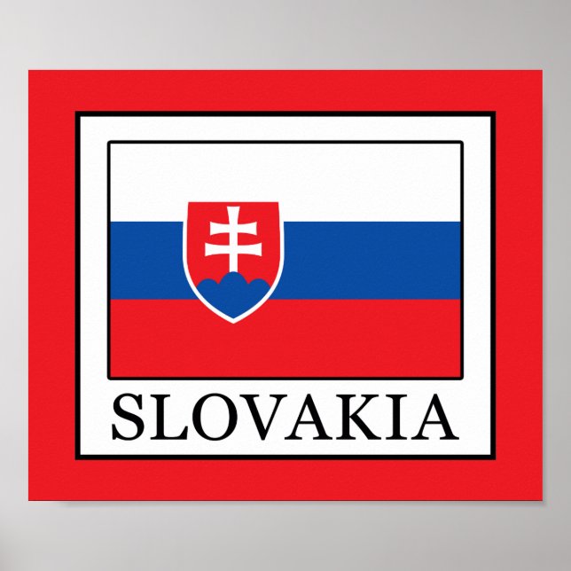 Poster Slovaquie (Devant)