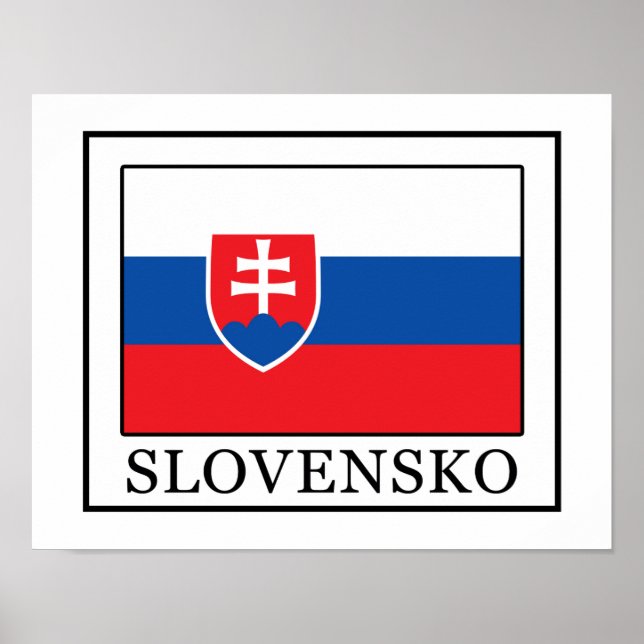 Poster Slovensko (Devant)