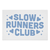 Slow runners drôle club de course