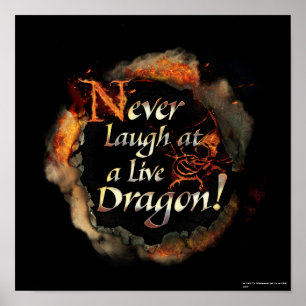 Poster SMAUG™ - Graphique de logo pour ne jamais rire